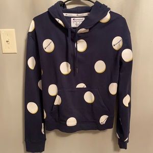 Polka dot champion hoodie
